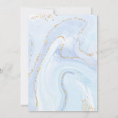 Pasteelkunstschilderpartij - uitnodiging tot geboo (Achterkant)