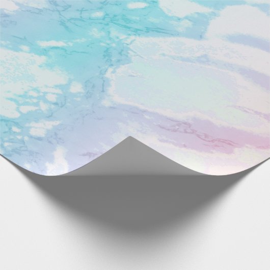 pasteelmarmer cadeaupapier (Hoek)