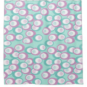 pasteelolie douchegordijn (Voorkant)