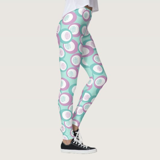 pasteelolie leggings (Rechts)