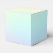 Pasteelregenboog, esthethetische geboortecPartij Bedankdoosjes (Achterkant)