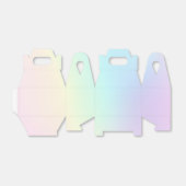 Pasteelregenboog, esthethetische geboortecPartij Bedankdoosjes (Uitgevouwen)