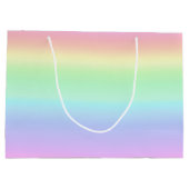  pasteelregenbooggradiënt groot cadeauzakje (Achterkant)
