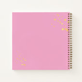 Pasteelregenboogmousserend Notitieboek (Achterkant)