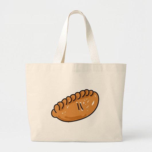 pastei grote tote bag (Voorkant)