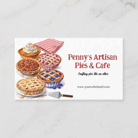 pastei visitekaartje (Voorkant)