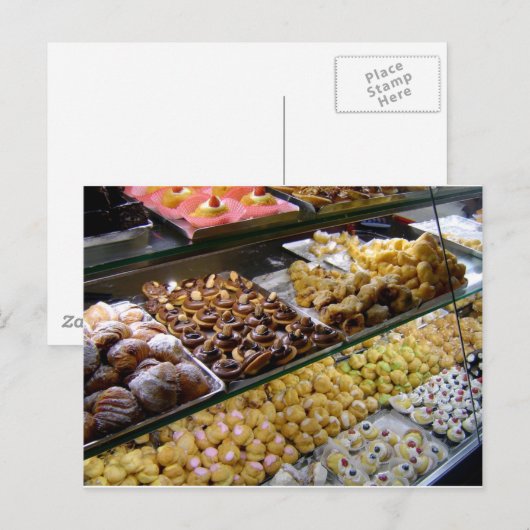 Pastei Winkelkaarten Briefkaart (Voorkant / Achterkant)