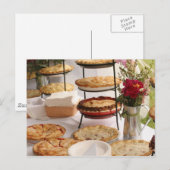 pasteien briefkaart (Voorkant / Achterkant)