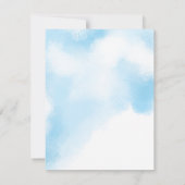 pasteipap 3D-paaseieren met uitnodiging van bunny (Achterkant)