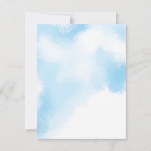 pasteipap 3D-paaseieren met uitnodiging van bunny (Achterkant)