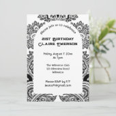 Pasteistearnoveruitnodiging Kaart (Staand voorkant)