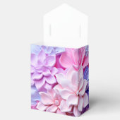 Pastel 3D Bloem patroon Bedankdoosjes (Geopend)