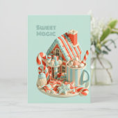 Pastel 3D Snoep Huis Zoete Magie (Staand voorkant)