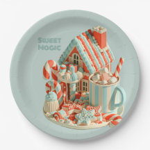 Pastel 3D Snoep Huis Zoete Magie