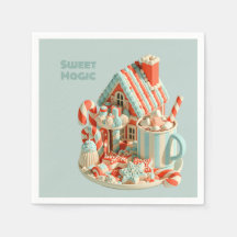 Pastel 3D Snoep Huis Zoete Magie