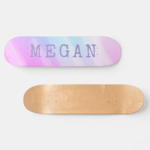 Pastel aangepaste board optie om trucks en wielen persoonlijk skateboard