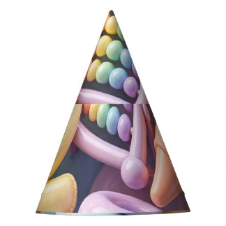 Pastel ABC Leerbom - Geïnflate 3D Educatieve Feesthoedjes