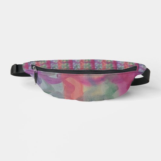 Pastel Abstract Art Bum Bag Heuptasje (Voorkant)