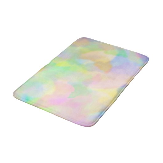Pastel Abstract Badmat (Gekanteld)