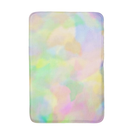 Pastel Abstract Badmat (Voorkant Verticaal)