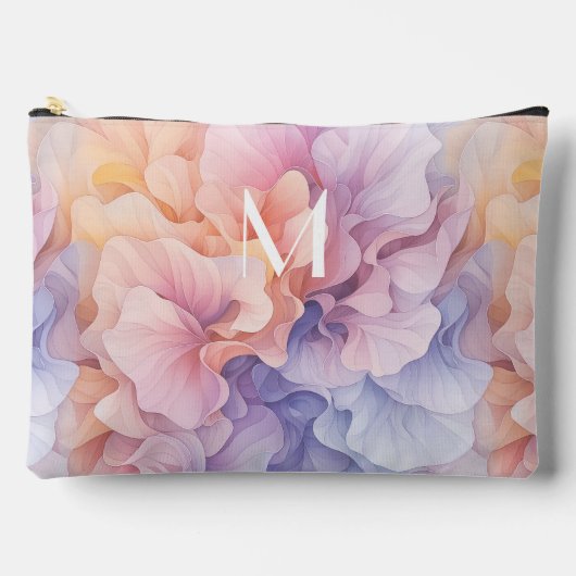 Pastel Abstract bloemenpatroon, kleurrijke dans Etui (Voorkant)