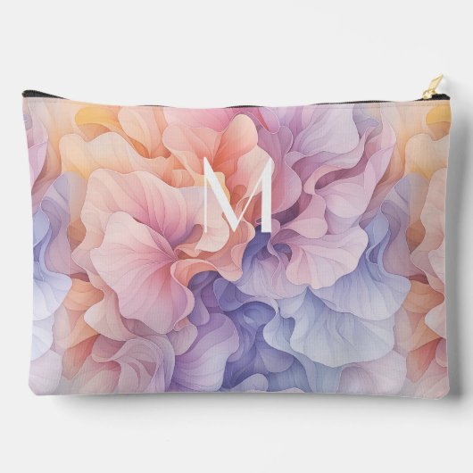 Pastel Abstract bloemenpatroon, kleurrijke dans Etui (Achterkant)