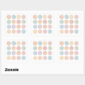 Pastel Abstract Bubble Sticker Sheet (Vel)