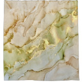 Pastel Abstract douchegordijn (Voorkant)