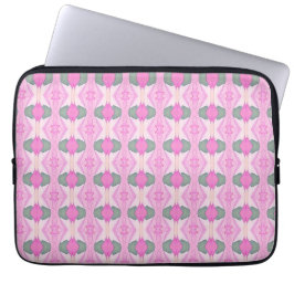 Pastel abstract floral laptop cover laptop sleeve