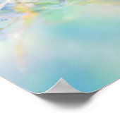 Pastel Abstract Floral Pattern Poster (Hoek)