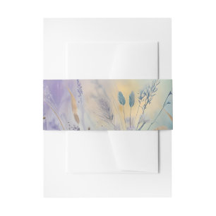 Pastel Abstract Gefluister van de Natuur *Personal Uitnodigingen Wikkel