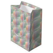 Pastel Abstract Gradiënt Zachte Kleur Esthetiek Medium Cadeauzakje (Voorkant Gekanteld)