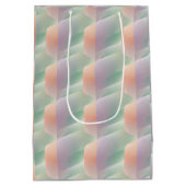 Pastel Abstract Gradiënt Zachte Kleur Esthetiek Medium Cadeauzakje (Achterkant)