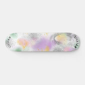 Pastel Abstract Halftone Skateboard (Horizontaal)