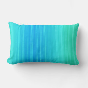 Pastel Abstract Kunst Blauwgroen Turquoise Blue Gr Kussen