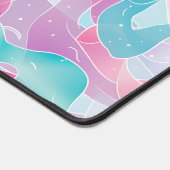 Pastel Abstract Lintpatroon Bureaumat (Hoek)