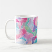 Pastel Abstract Lintpatroon Koffiemok (Links)