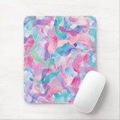 Pastel Abstract Lintpatroon Muismat (Met muis)