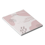 Pastel Abstract Notitieblok (Schuin)