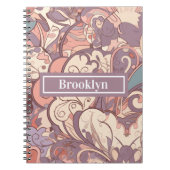 Pastel Abstract Notitieboek (Voorkant)