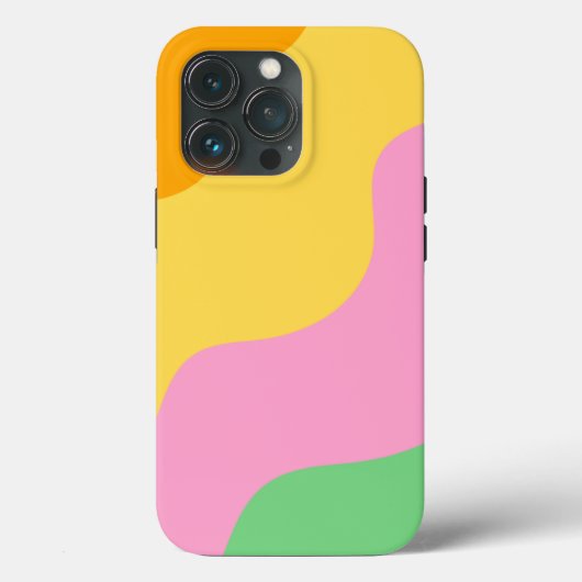 Pastel Abstract Pattern Case-Mate iPhone Case (Achterkant)