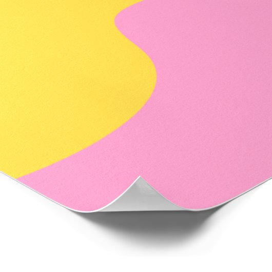Pastel Abstract Pattern Poster (Hoek)