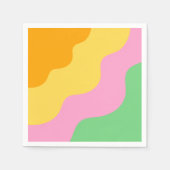 Pastel Abstract Pattern Servet (Voorkant)