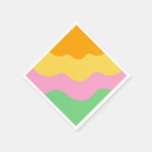 Pastel Abstract Pattern Servet (Hoek)