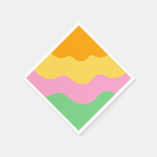 Pastel Abstract Pattern Servet (Hoek)