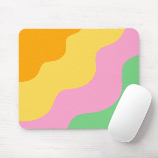 Pastel Abstract PatternPastel Abstract Patroon Muismat (Met muis)