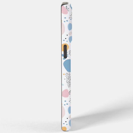 Pastel Abstract Pebble - Minimalistisch Biologisch Case-Mate iPhone Case (Achterkant / Rechts)