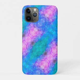 Pastel abstract, roze, blauw, aqua Case-Mate iPhone case