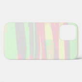 Pastel Abstract Roze Groen Geel Case-Mate iPhone Case (Achterkant (horizontaal))