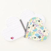 Pastel Abstract Shapes Pattern Design Notitieboek (Binnen)